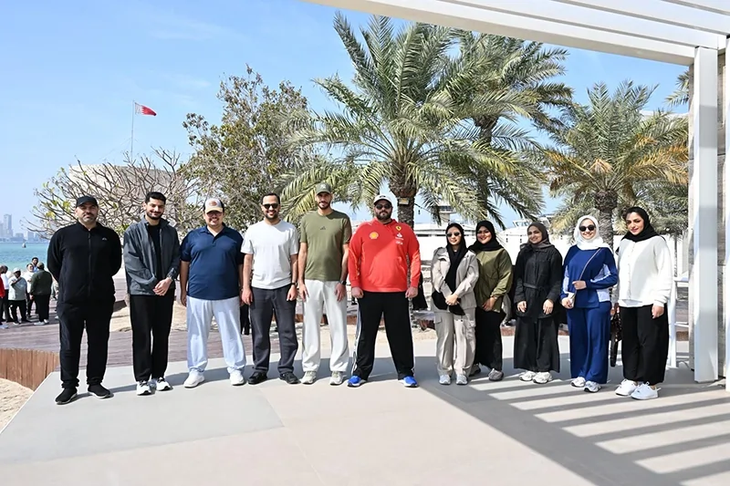 برنامج رياضي باليوم الرياضي في المحرق